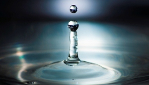 Water drop three doshas of ayurveda